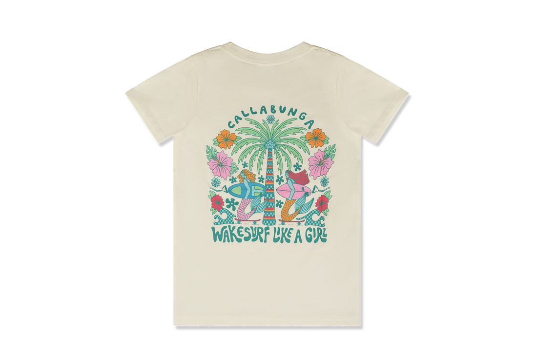 Callabunga “Wakesurf Like a Girl” Youth Tee