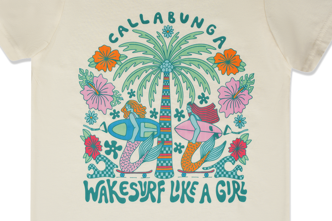 Callabunga “Wakesurf Like a Girl” Youth Tee