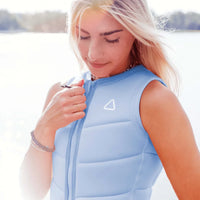 Follow Corp Ladies Impact Vest - Pastel Blue