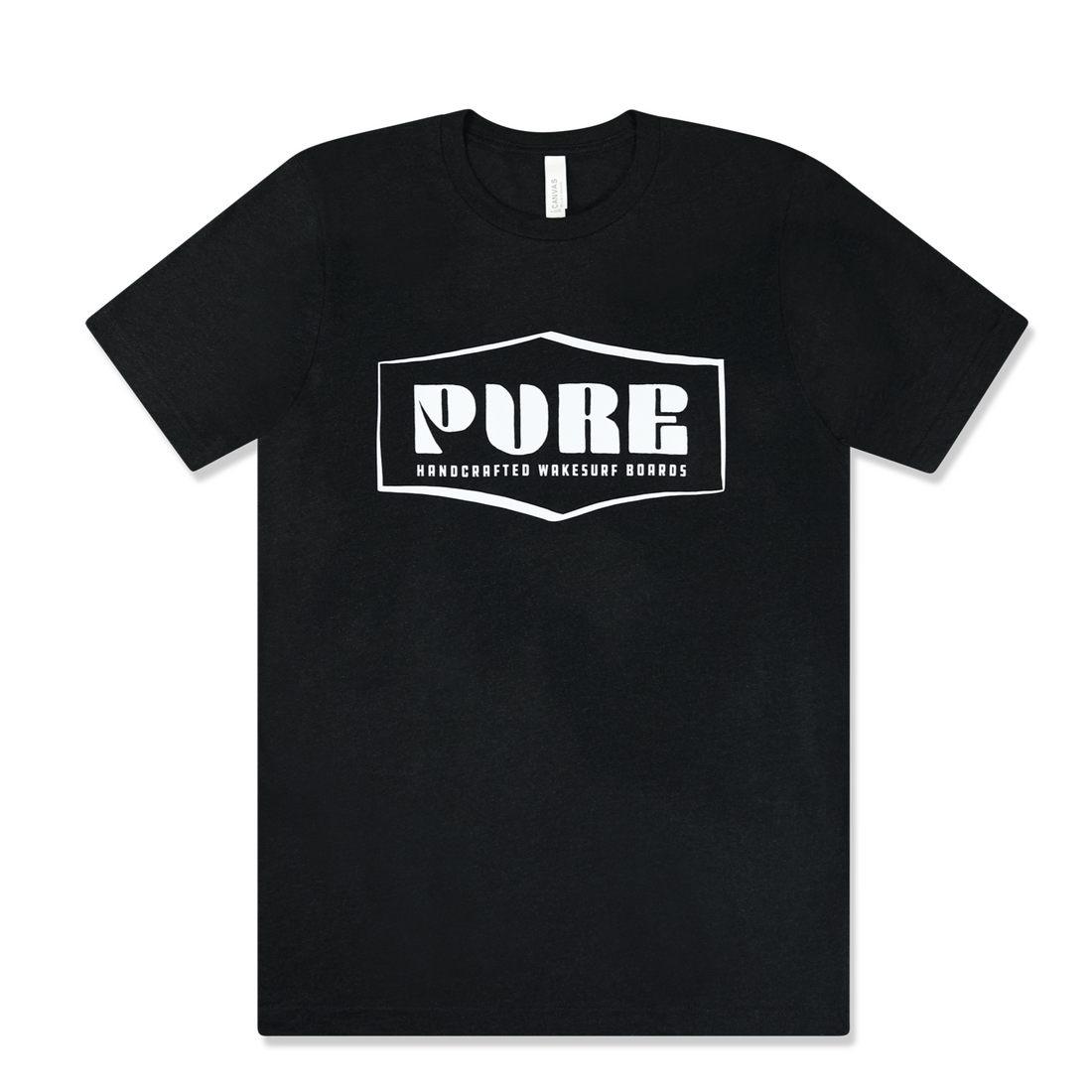 Pure Wakesurf Shield Tee - Black