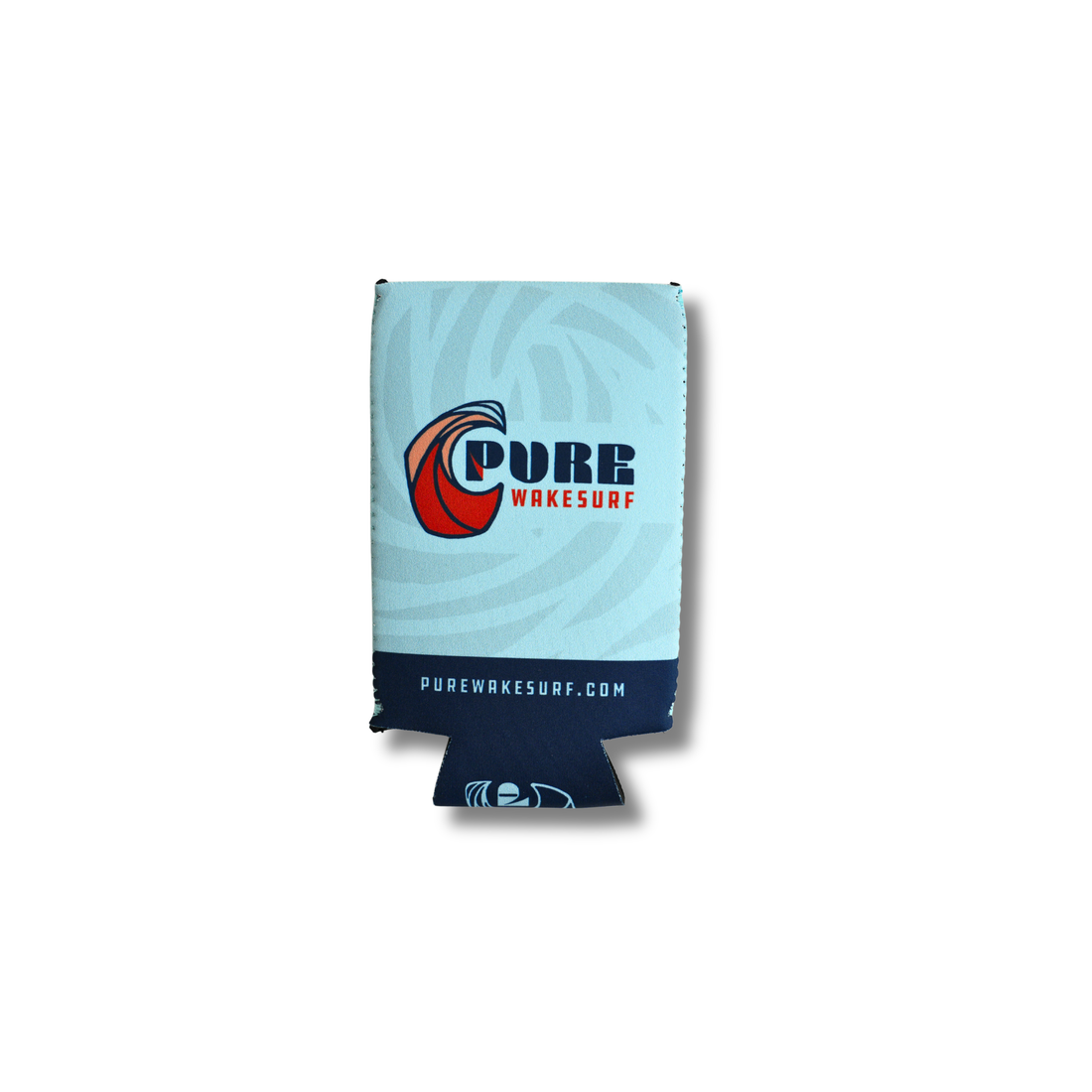 Pure Wakesurf Slim Can Koozie