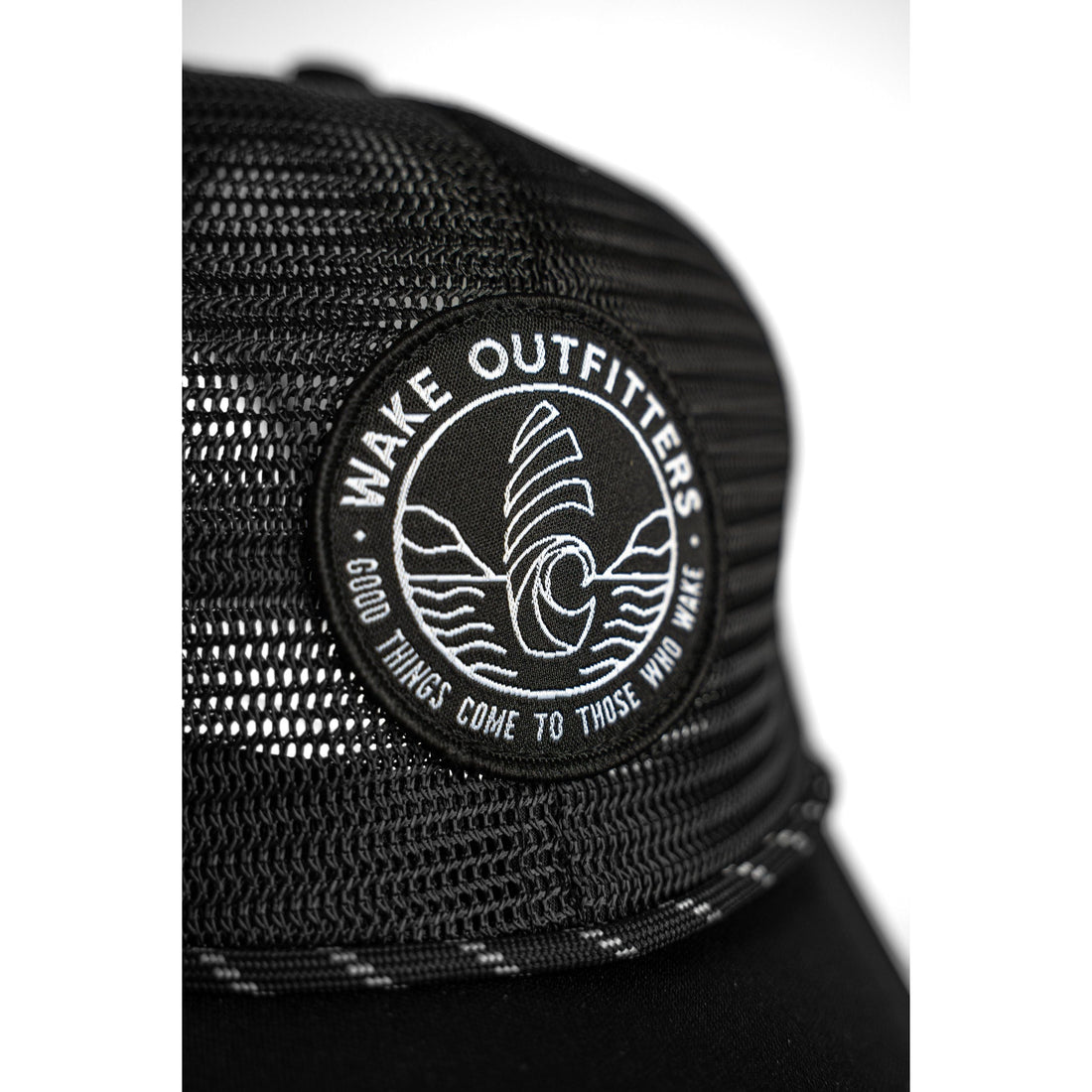 Wake Outfitters Full Mesh Hat - Midnight Flow