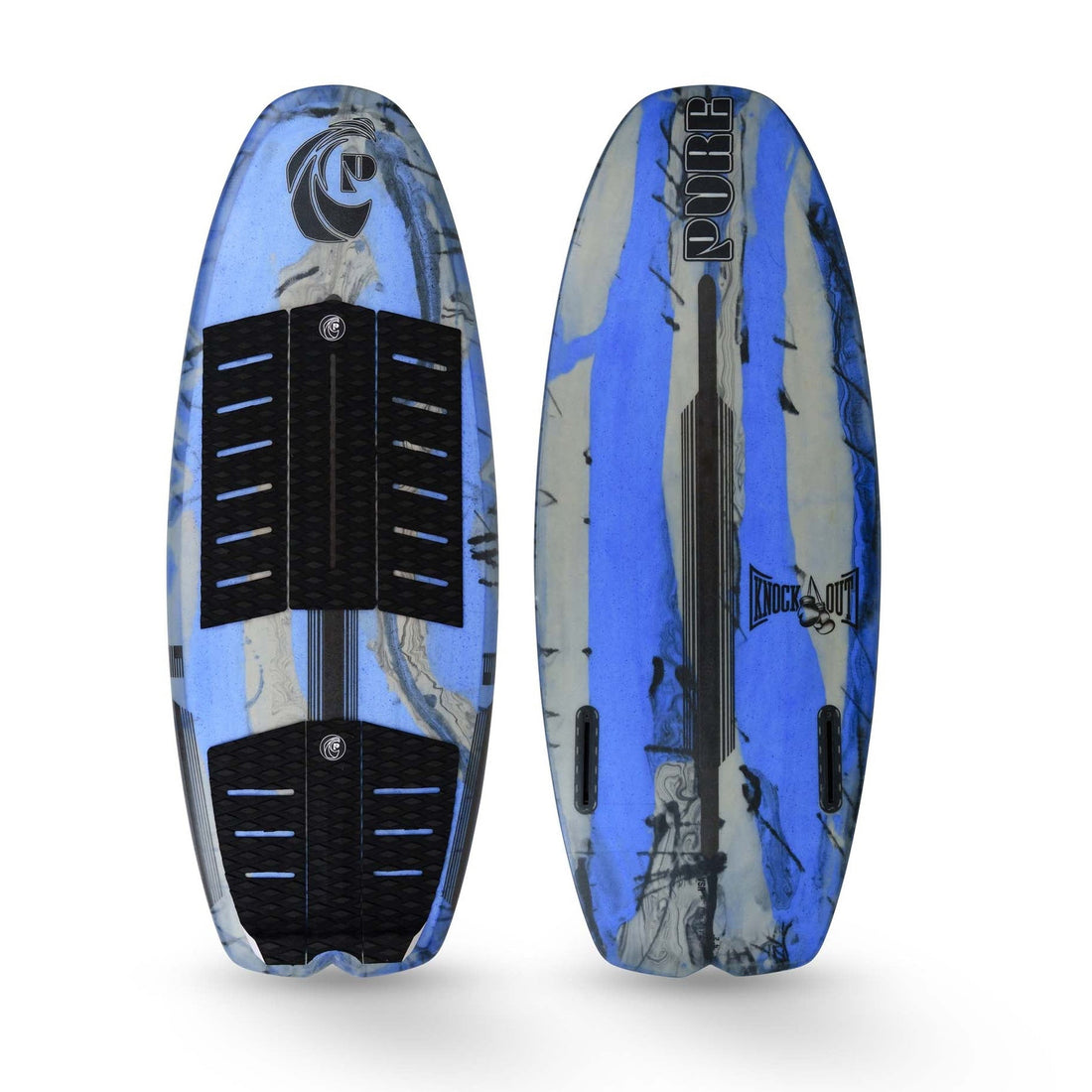Knock-Out - Blue Resin Swirl 4&