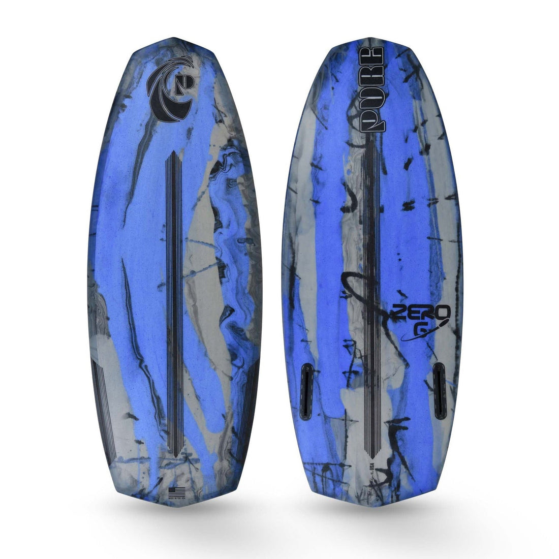 Zero G Blue Resin Swirl 4&