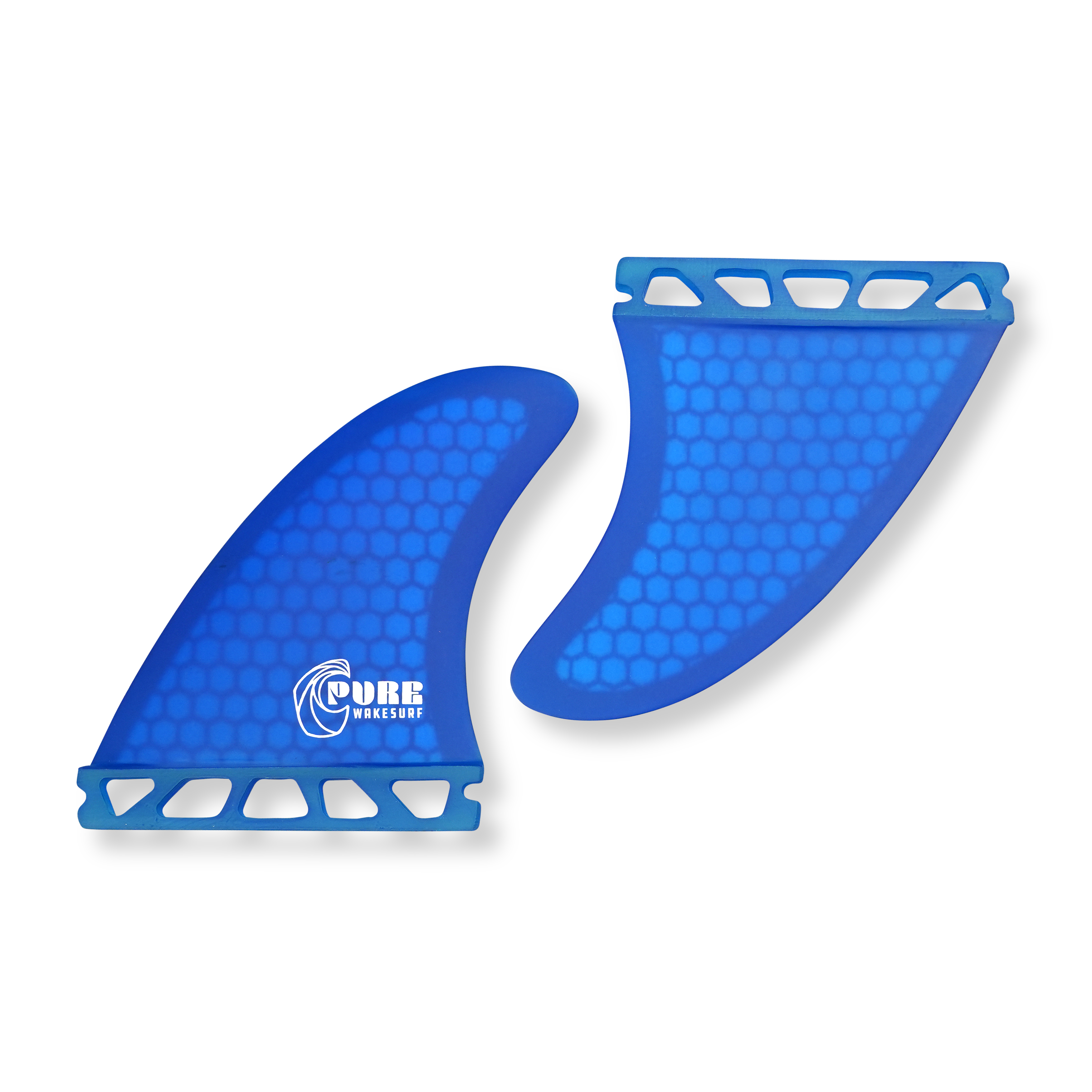 Pure HexFlex Pro Pivot Fins - Deep Blue