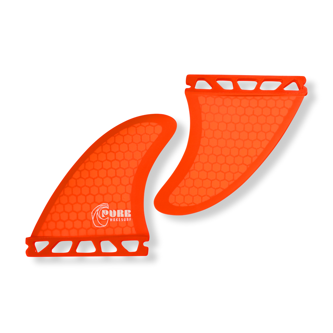 Pure HexFlex Pro Pivot Fins - Blaze Orange