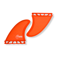 Pure HexFlex Pro Pivot Fins - Blaze Orange