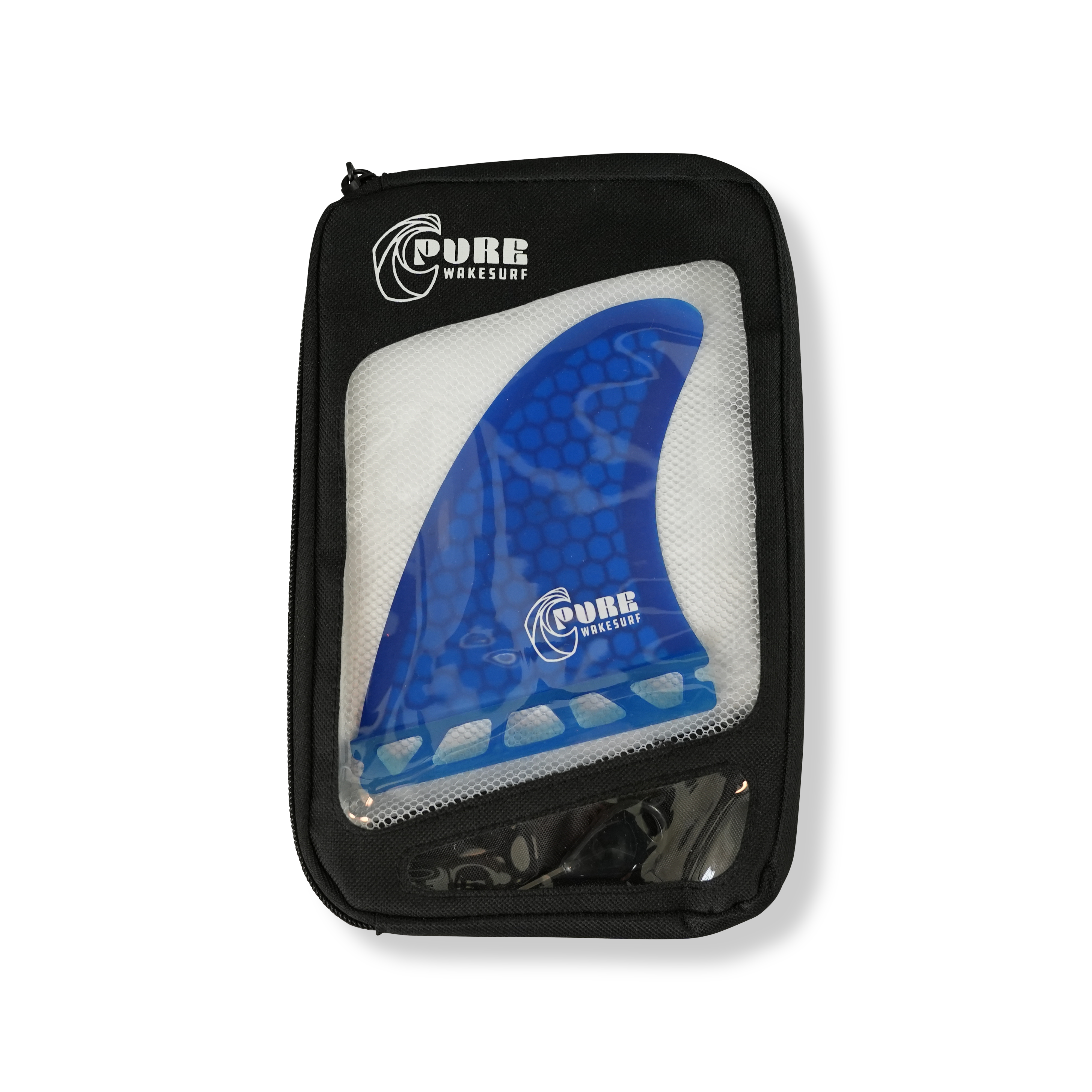 Pure HexFlex Pro Pivot Fins - Deep Blue