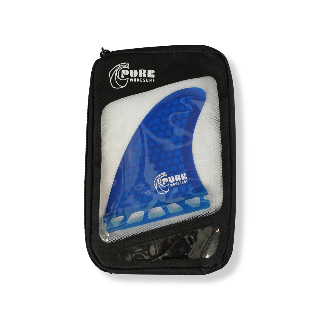 Pure HexFlex Pro Pivot Fins - Deep Blue