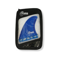 Pure HexFlex Pro Pivot Fins - Deep Blue