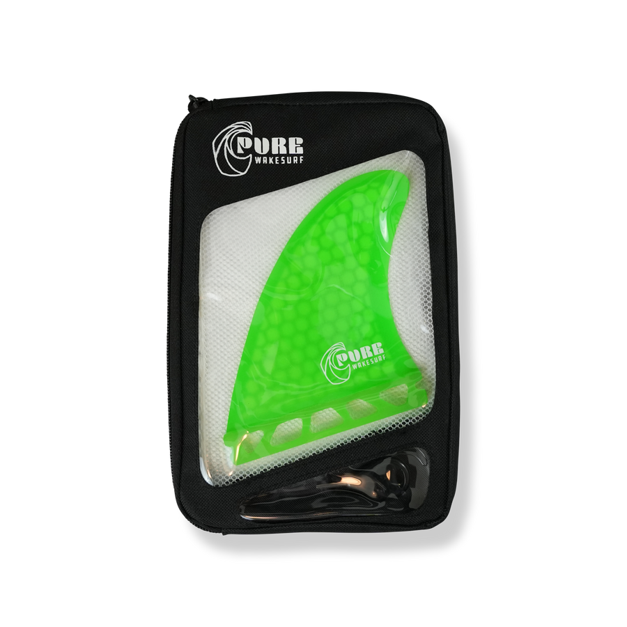 Pure HexFlex Pro Pivot Fins - Electric Lime