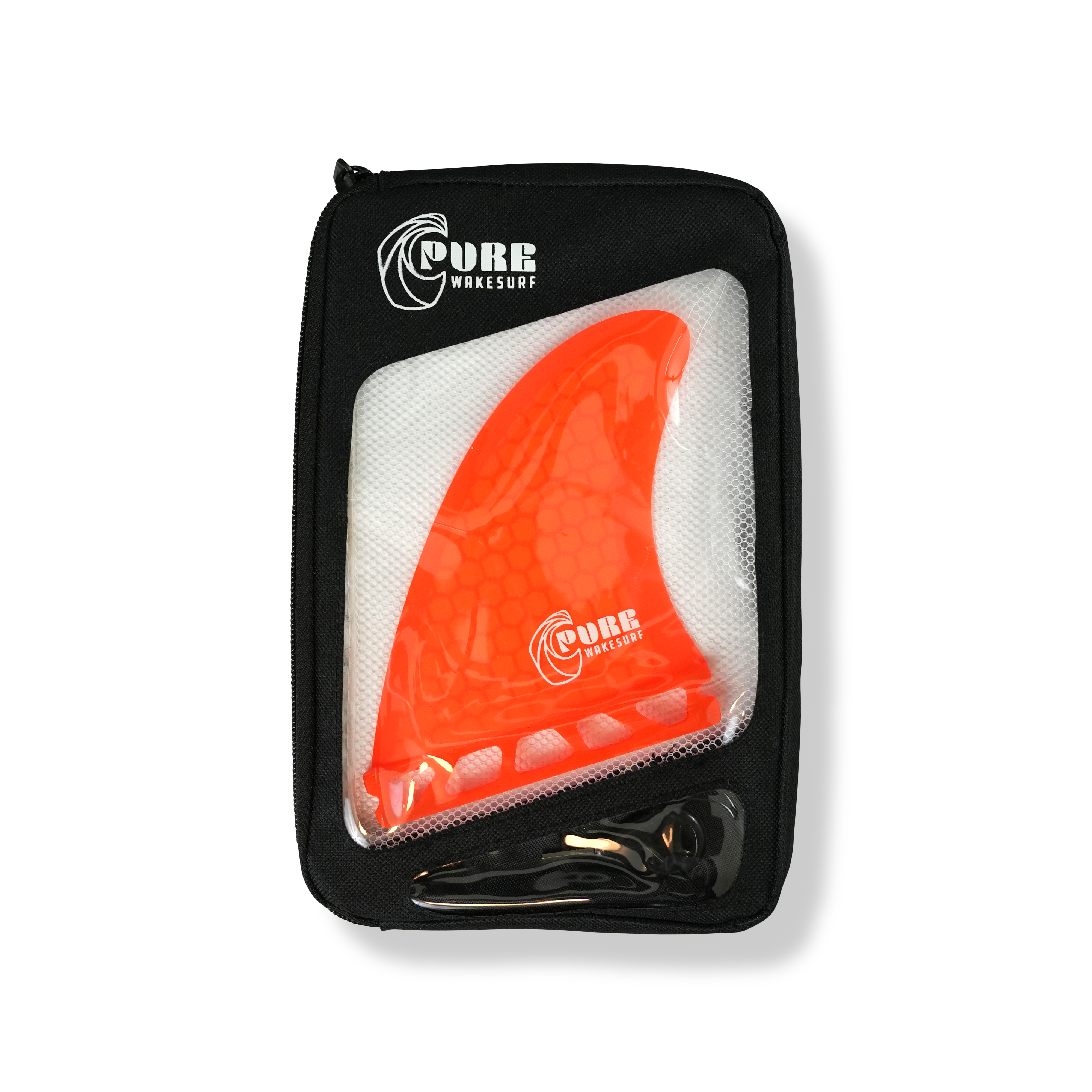 Pure HexFlex Pro Pivot Fins - Blaze Orange