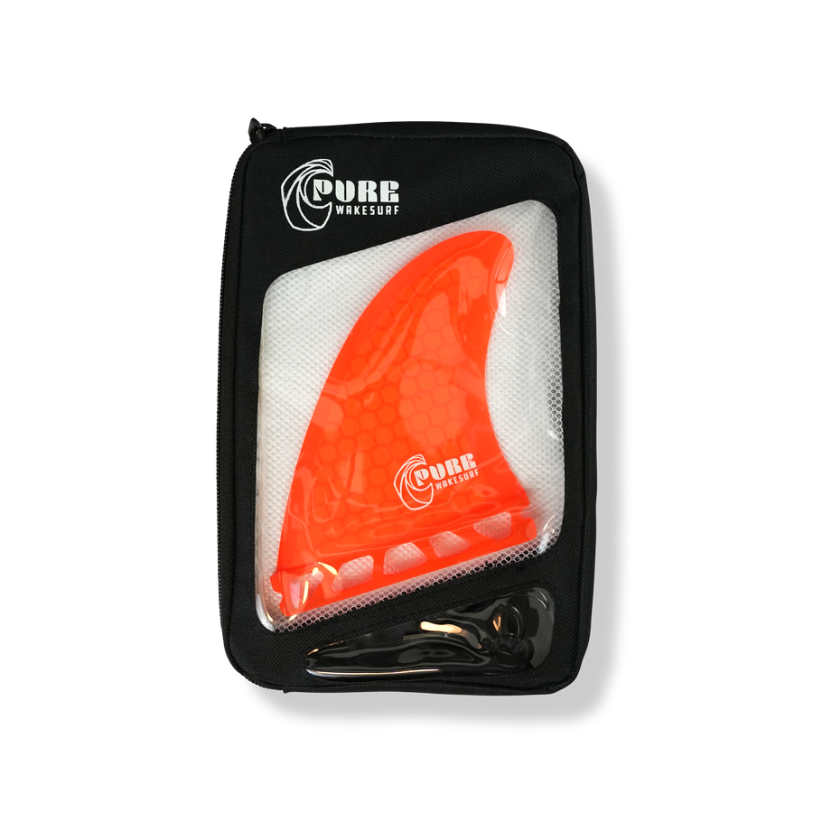 Pure HexFlex Pro Pivot Fins - Blaze Orange