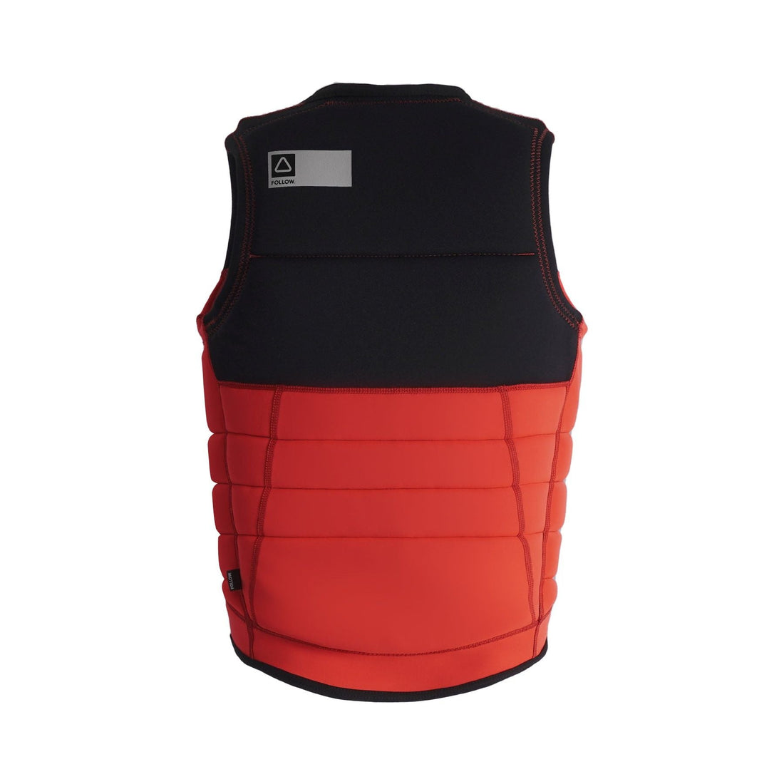 Follow Sovereign Impact Vest - Red/Black