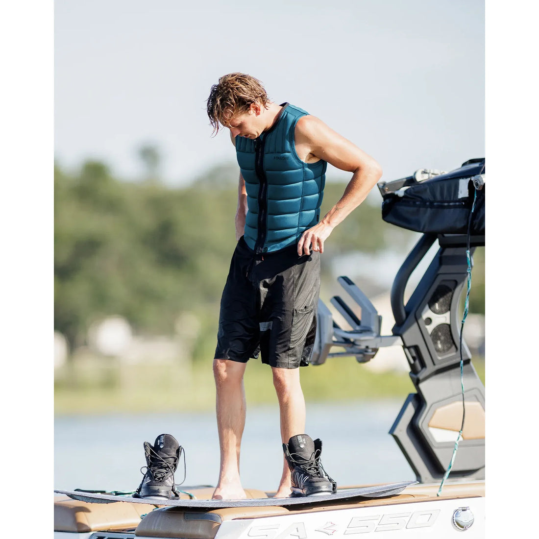 Follow Total Impact Vest Mens - Blue