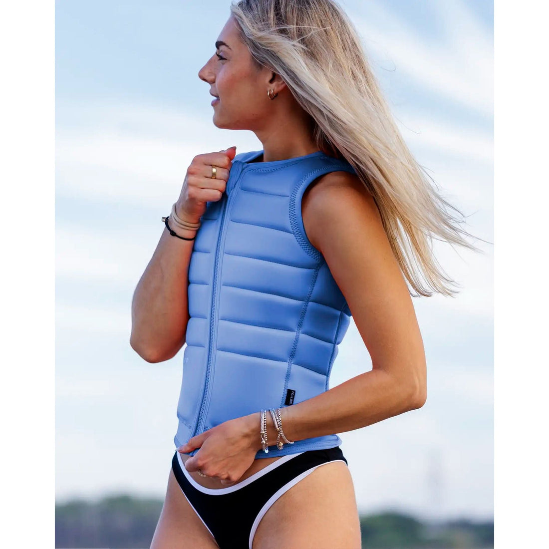 Follow Total Ladies Comp Vest - Blue