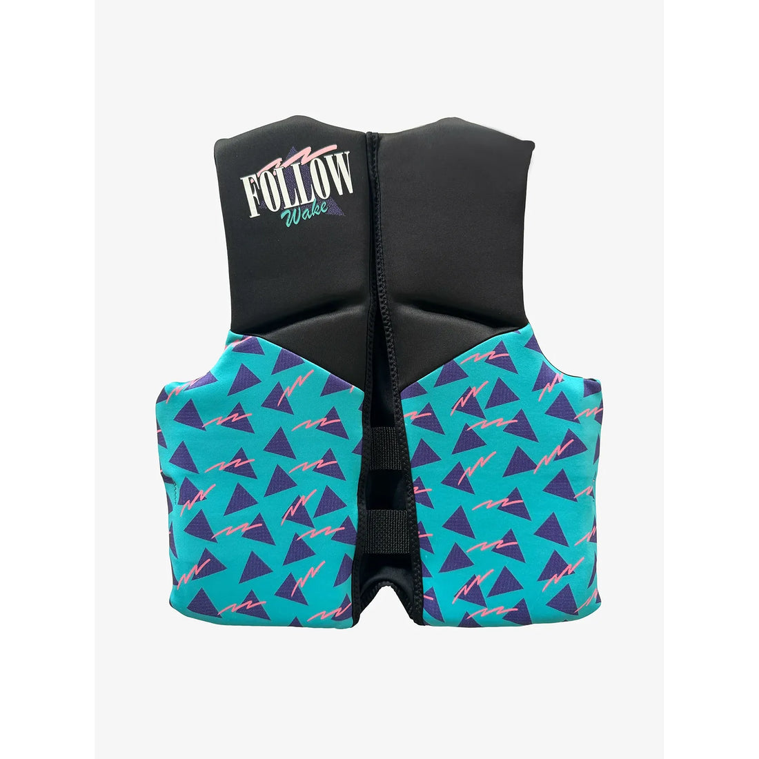 Follow Grommy CGA Youth Life Jacket - Black/Teal