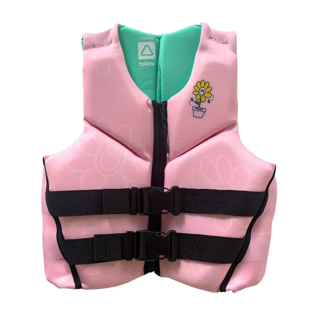 Follow Grommy CGA Youth Life Jacket - Pink