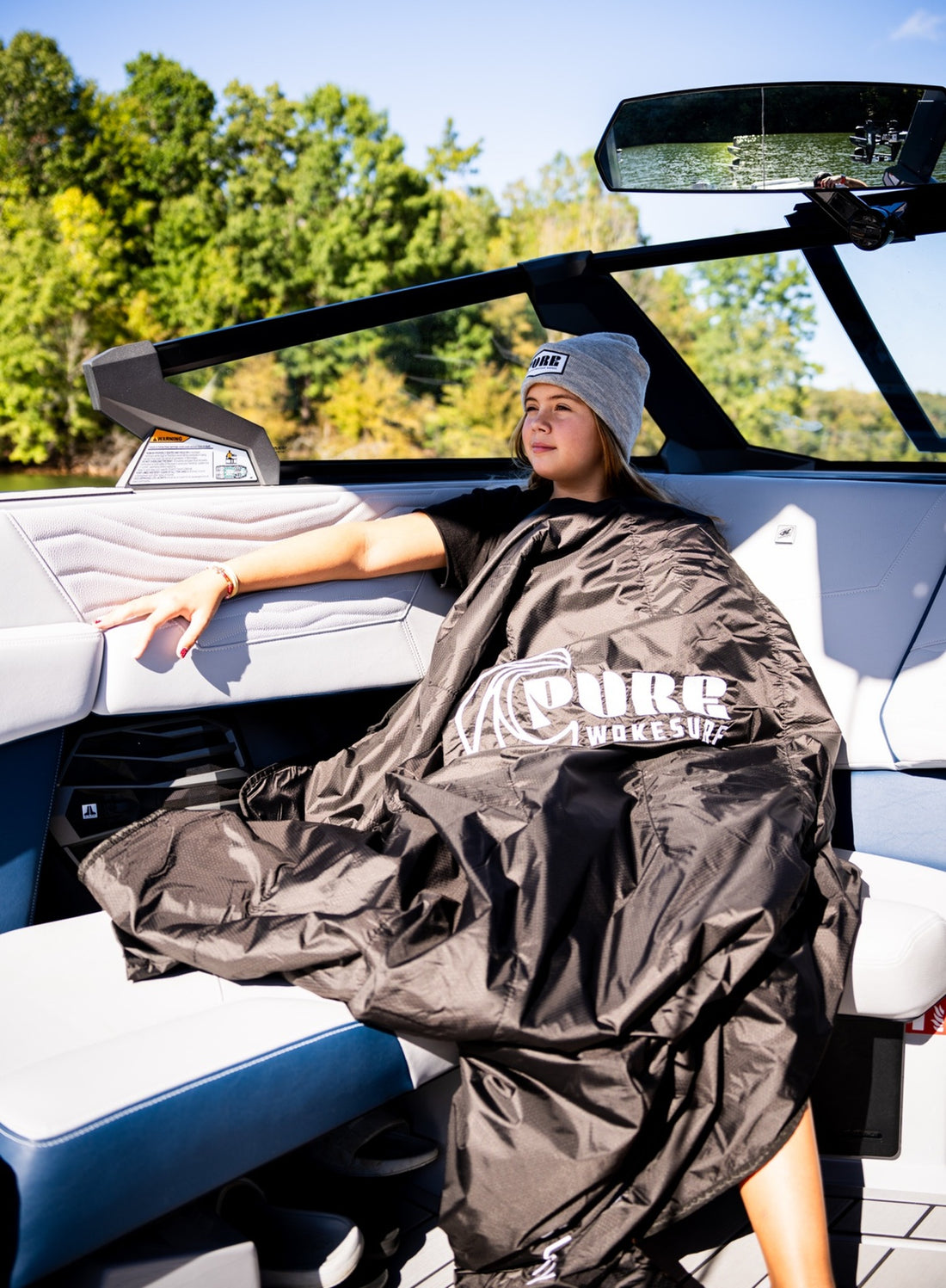Pure × Surfinity Heated Boat Blanket | Boat Heater Hose Powered