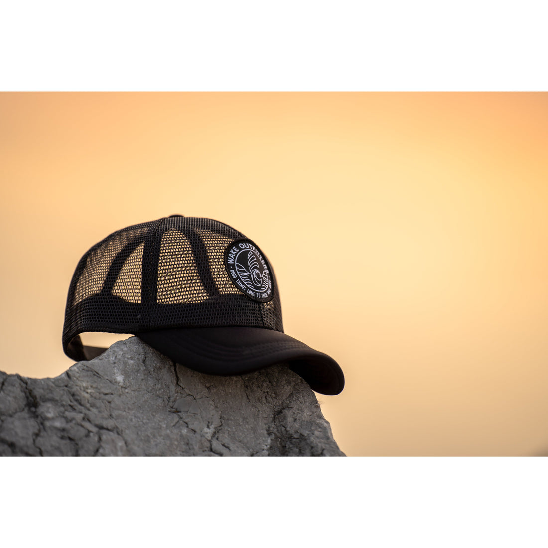 Wake Outfitters Full Mesh Hat - Midnight Flow