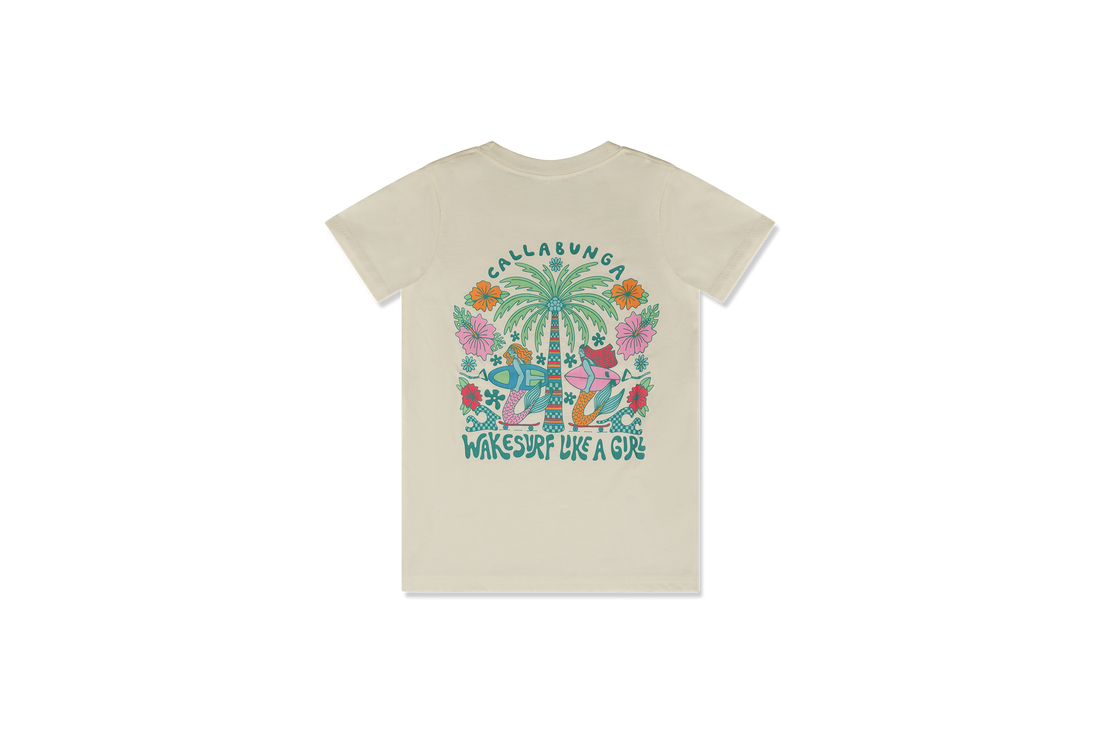 Callabunga “Wakesurf Like a Girl” Youth Tee