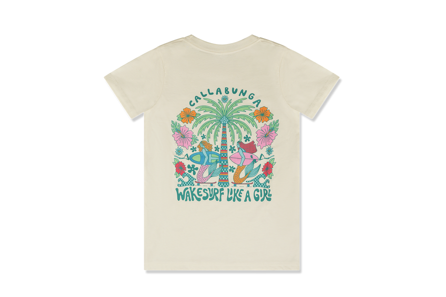 Callabunga “Wakesurf Like a Girl” Youth Tee