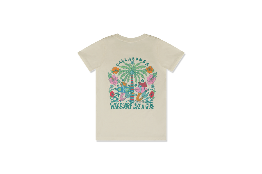 Callabunga “Wakesurf Like a Girl” Youth Tee
