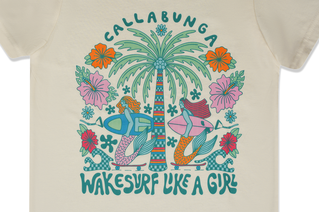 Callabunga “Wakesurf Like a Girl” Youth Tee