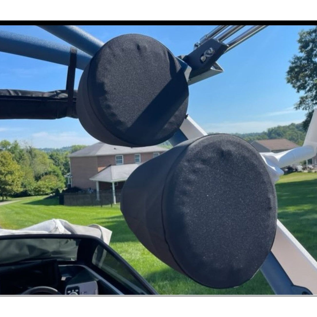 Wet Sounds Rev12 Speaker Covers for Wakesurf and Wakeboard Boat