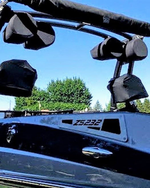 Wet Sounds Power 10/Pro 10 Speaker Covers for Wakesurf and Wakeboard Boat