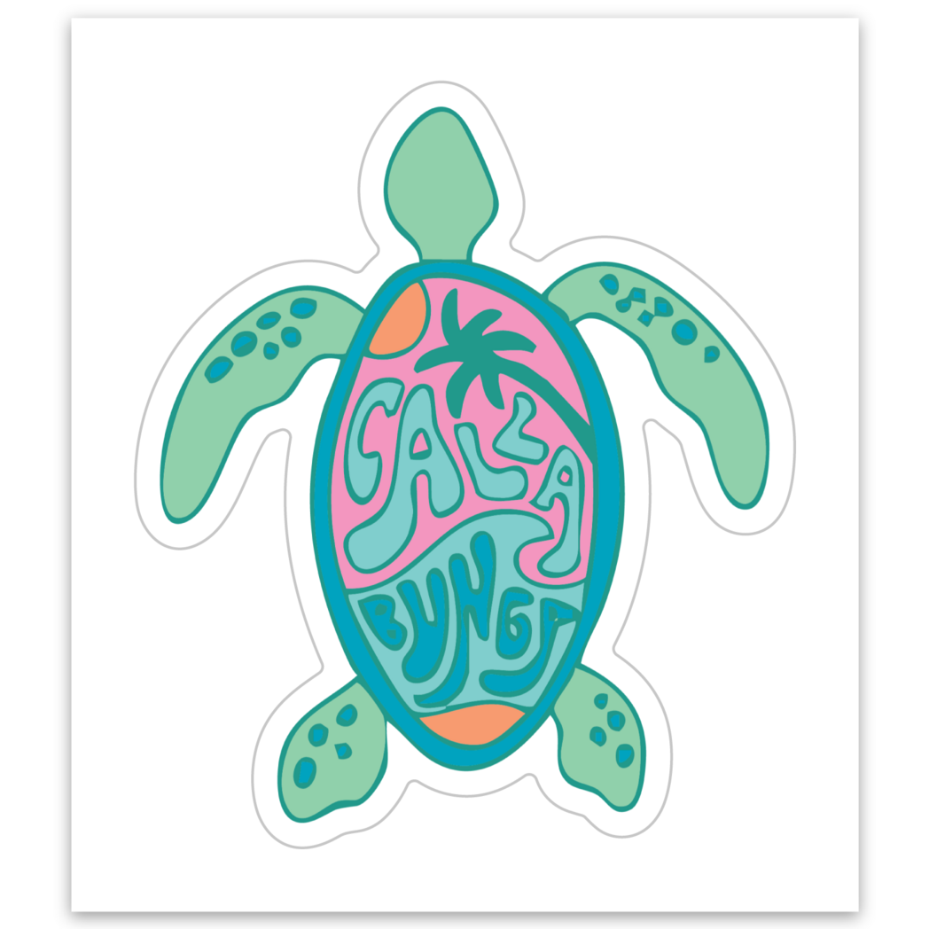 Callabunga Turtle Sticker